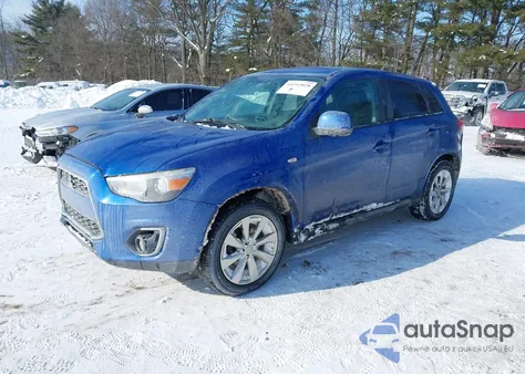 2015 Mitsubishi Outlander Sport Es from USA, damaged, VIN 4A4AR3AU2FE052182